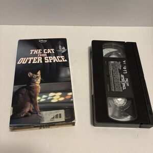 The Cat From Outer Space VHS Tape Used Disney